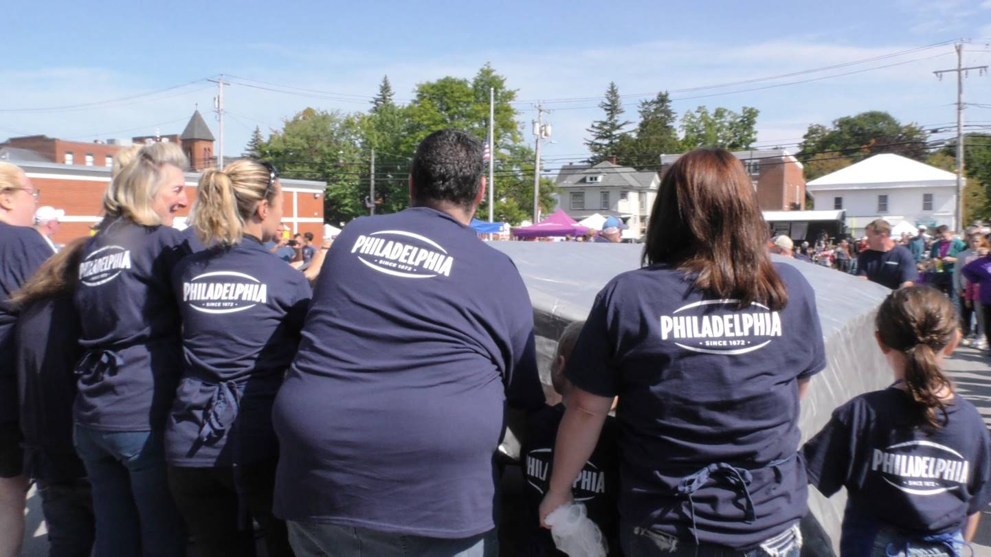 PHOTOS Giant Cheesecake Returns to Lowville Cream Cheese Festival