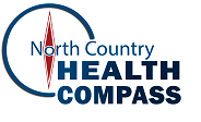 A logo for a health compass
Description automatically generated