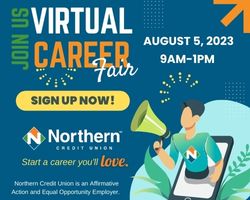 A poster for a virtual career fair

Description automatically generated