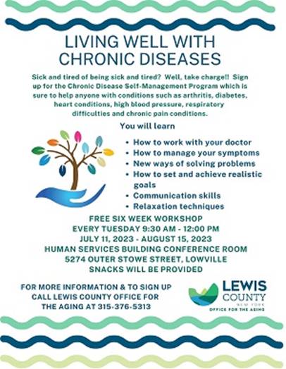 A poster for a chronic disease workshop

Description automatically generated