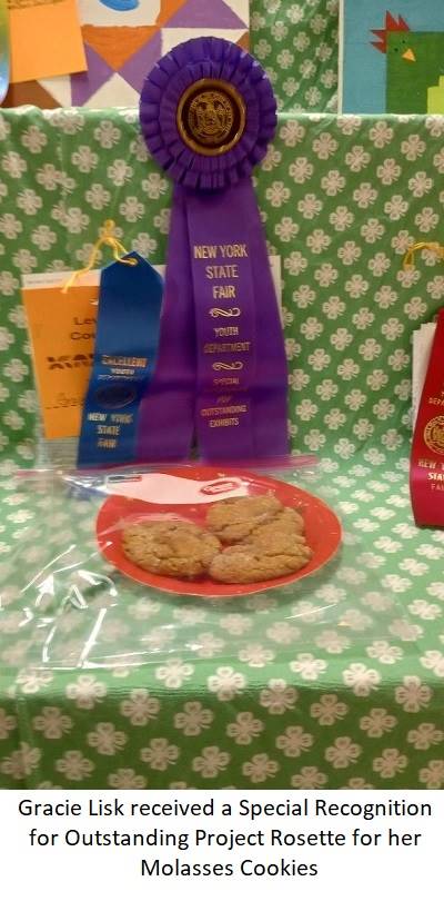 Cookies on a plate with a couple of ribbons
Description automatically generated