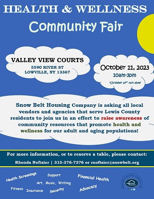 A poster for a community fair

Description automatically generated