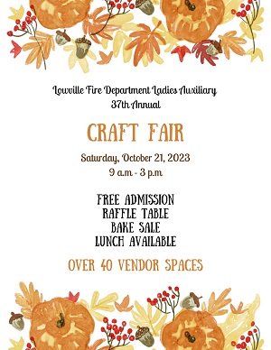 A poster for a craft fair

Description automatically generated