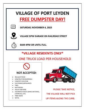 A sign with a dump truck

Description automatically generated