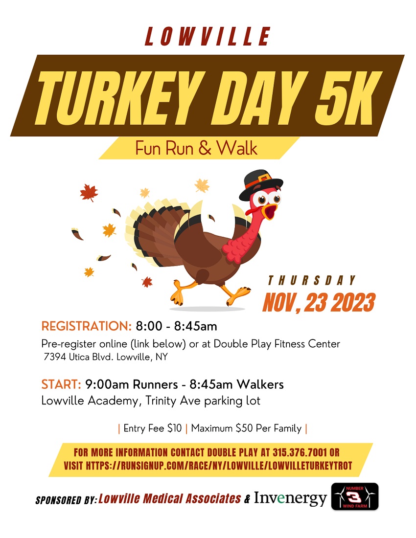 A poster for a turkey run

Description automatically generated