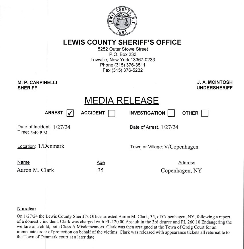 A close-up of a media release

Description automatically generated