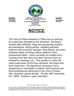 A notice with a blue and white logo

Description automatically generated