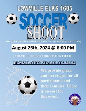 A poster for a football shoot

Description automatically generated