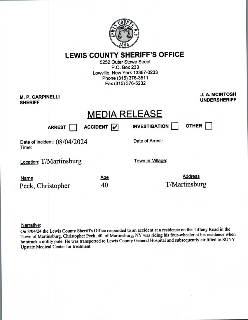 A close-up of a media release

Description automatically generated
