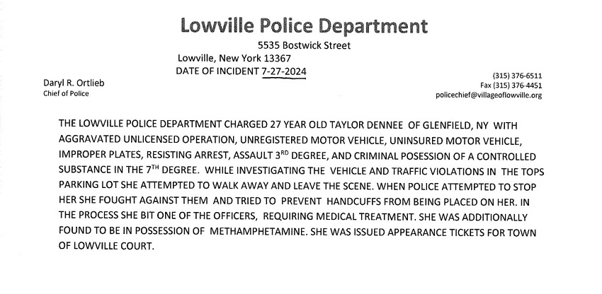 A close-up of a police report

Description automatically generated