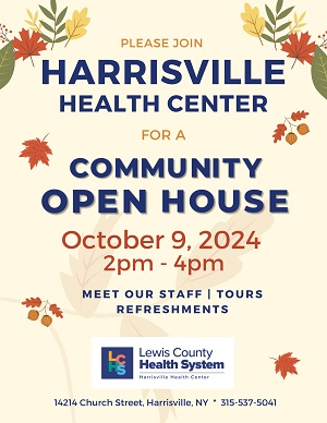 A poster for a health center

Description automatically generated