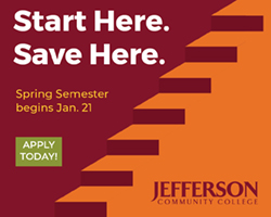 A red and orange poster with white text

Description automatically generated