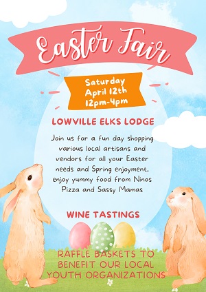 A poster for a easter fair

AI-generated content may be incorrect.
