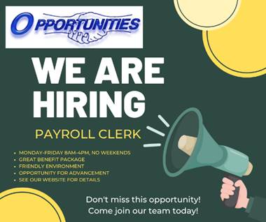 A poster for a job ad

AI-generated content may be incorrect.