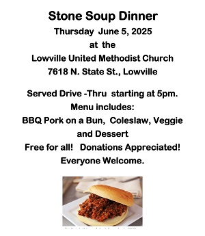 A menu of a soup dinner

AI-generated content may be incorrect.