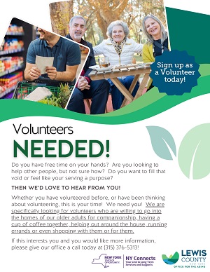A poster of volunteers needed

AI-generated content may be incorrect.