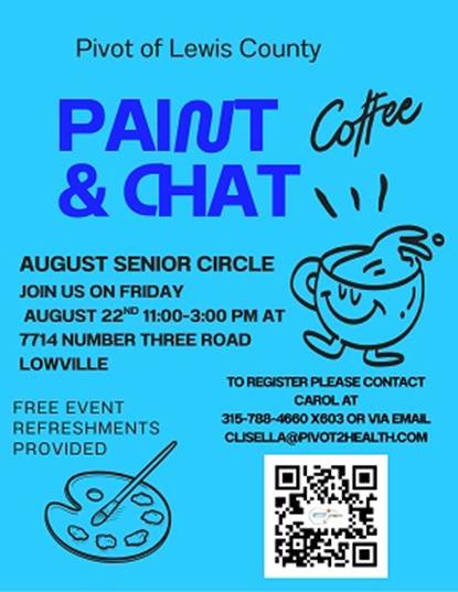 A blue flyer with a drawing of a cup and a paint brush

AI-generated content may be incorrect.