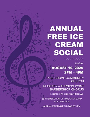 A purple poster with a treble clef and notes

AI-generated content may be incorrect.