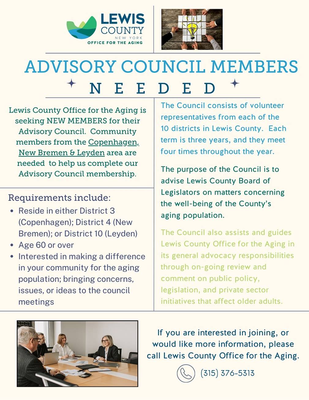 A poster for a council meeting

AI-generated content may be incorrect.