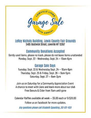 A poster for a garage sale

AI-generated content may be incorrect.