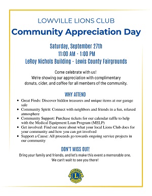 A poster for a community appreciation day

AI-generated content may be incorrect.