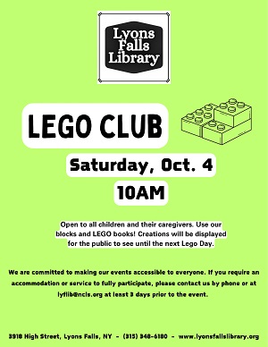 A poster for a lego club

AI-generated content may be incorrect.