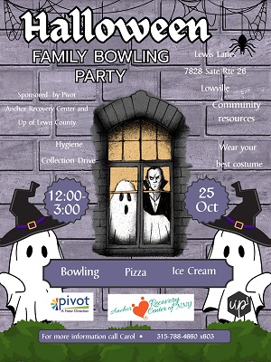 A poster for a bowling party

AI-generated content may be incorrect.