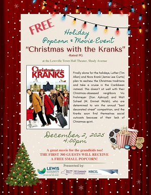 A poster with a christmas tree and movie tickets

AI-generated content may be incorrect.