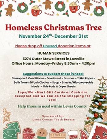 A poster for a homeless christmas tree

AI-generated content may be incorrect.
