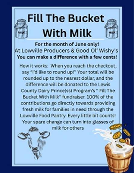 A poster with text and images of a cow and milk

AI-generated content may be incorrect.