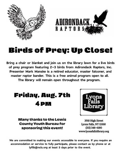 A black and white flyer with a bird

AI-generated content may be incorrect.
