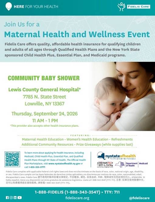 A poster for a health care event

AI-generated content may be incorrect.