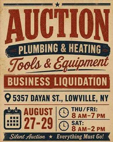 A poster for a auction

AI-generated content may be incorrect.