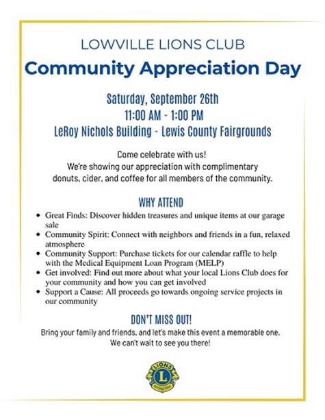 A poster for a community appreciation day

AI-generated content may be incorrect.