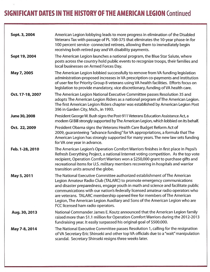 American Legion's National Commander Visits Lowville for 100th